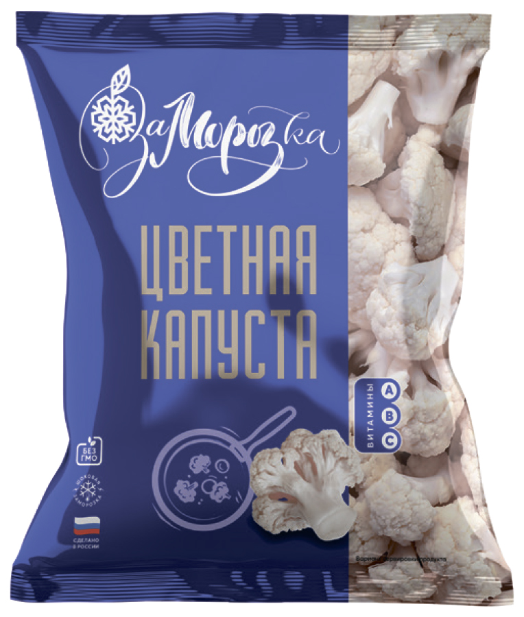 Заморозка Цветная капуста ТМ "Заморозка" 400г купить в интернет-магазине Санта&Кэш
