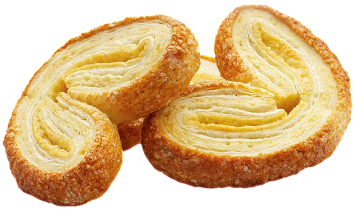  Ушки слоеные замороженные 85г | 60шт купить в интернет-магазине Санта&Кэш