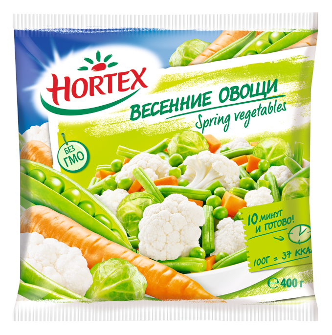 Hortex Весенние овощи 400г купить в интернет-магазине Санта&Кэш