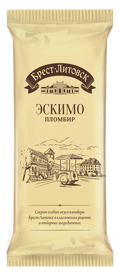 Брест-Литовск Брест-Литовскс пломбир эскимо 70г | 32шт купить в интернет-магазине Санта&Кэш