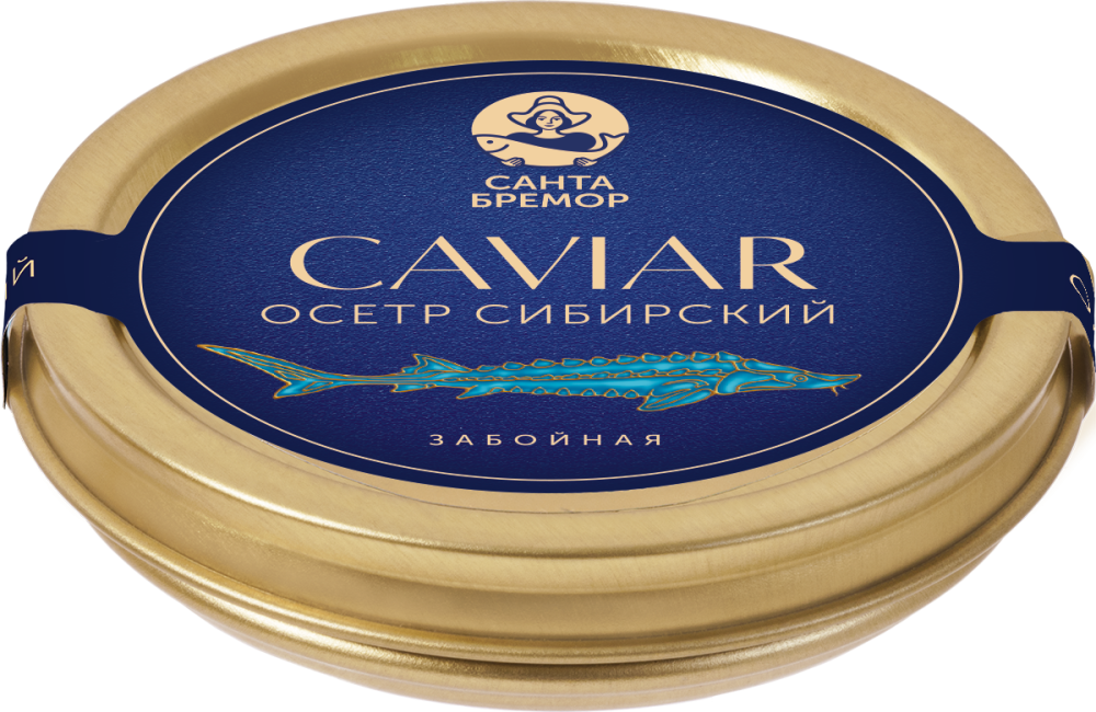 Санта Бремор Икра осетра сибирского 30г купить в интернет-магазине Санта&Кэш