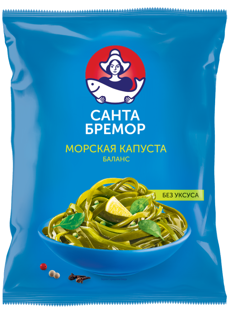 Санта Бремор Морская капуста "Баланс" 350г | 15шт купить в интернет-магазине Санта&Кэш