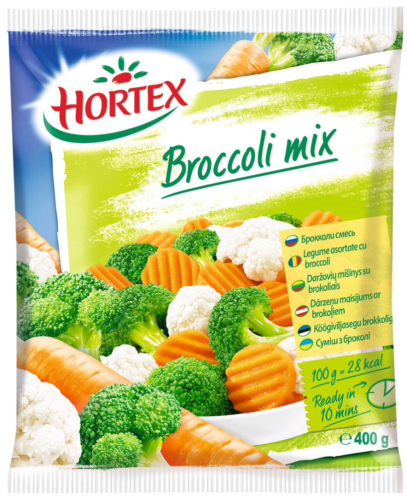 Hortex Брокколи смесь 400г купить в интернет-магазине Санта&Кэш