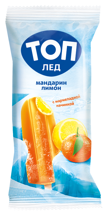 ТОП ТОП ЛЕД мандарин-лимон 70г | 56шт купить в интернет-магазине Санта&Кэш
