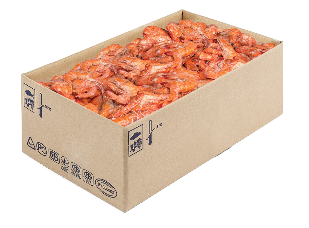 Санта Бремор Креветки “Ваннамей” 50/70 варено-мороженые 3кг купить в интернет-магазине Санта&Кэш