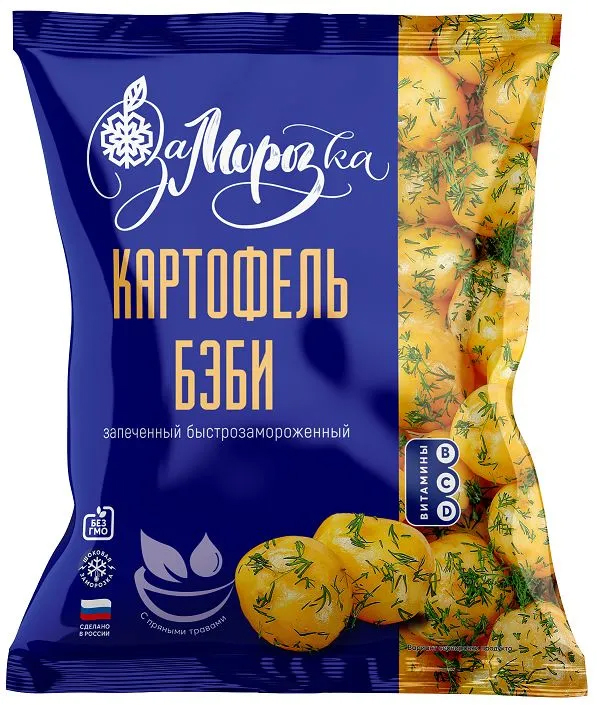 Заморозка Картофель бэби ТМ "Заморозка" 400г купить в интернет-магазине Санта&Кэш