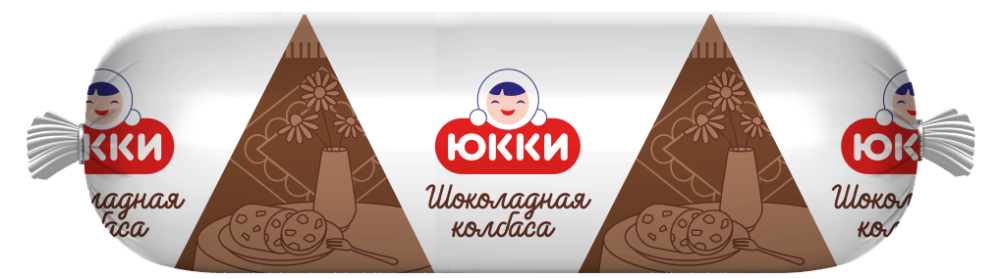 Юкки Шоколадная колбаса 450г купить в интернет-магазине Санта&Кэш
