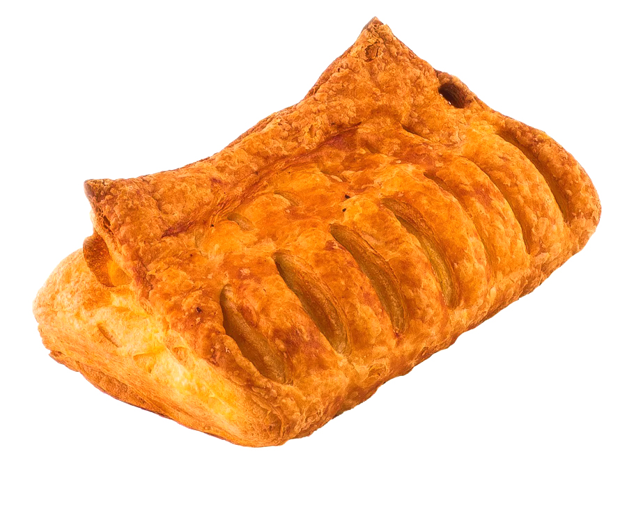  Слойка с сыром и ветчиной 80г | 50шт купить в интернет-магазине Санта&Кэш