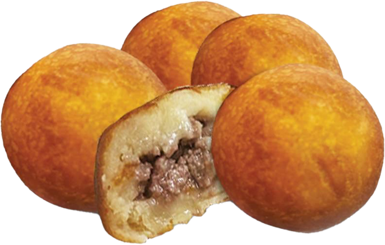  Картофельные пампушки с мясом жареные 3кг купить в интернет-магазине Санта&Кэш