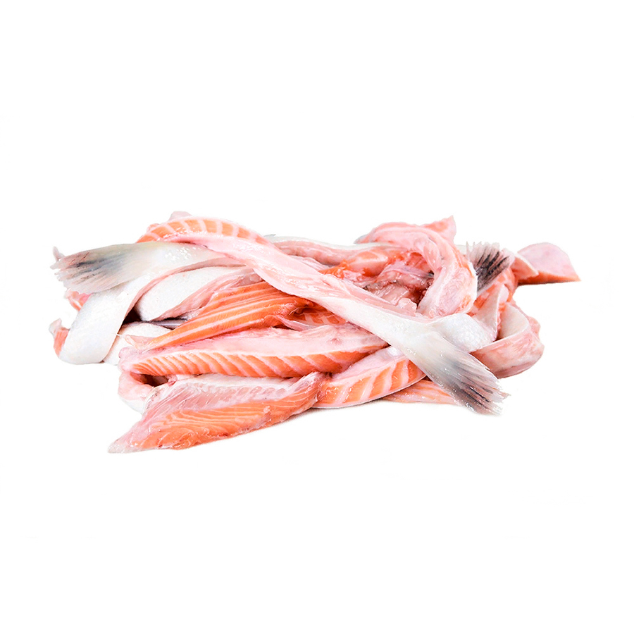  Форель радужная, теша (брюшки) 1-3см мороженая упакованная 10кг купить в интернет-магазине Санта&Кэш