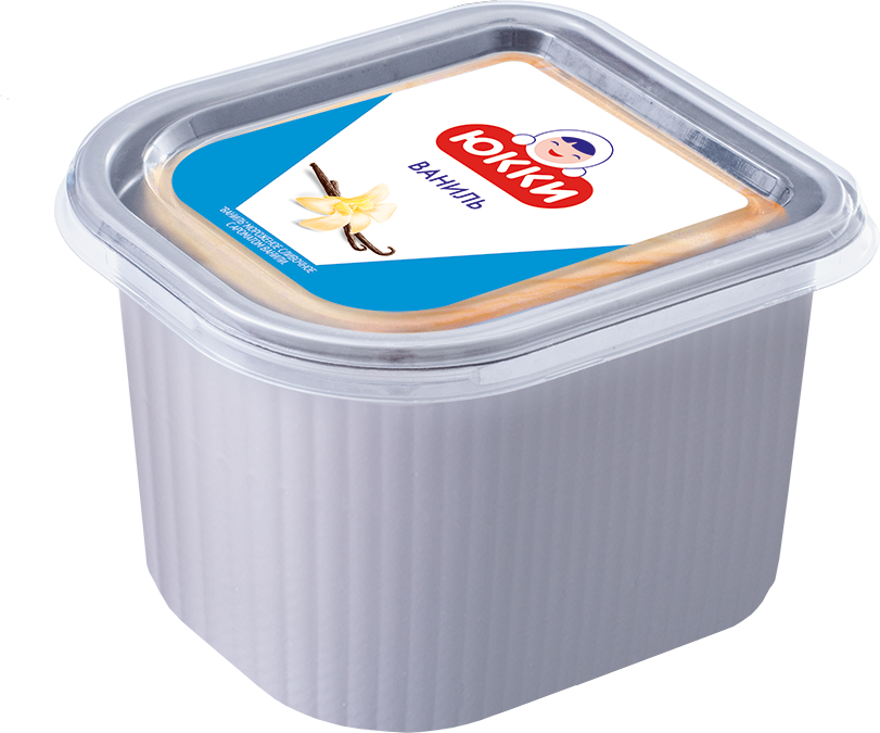 Юкки Мороженое сливочное ''ВАНИЛЬ'' 1кг купить в интернет-магазине Санта&Кэш