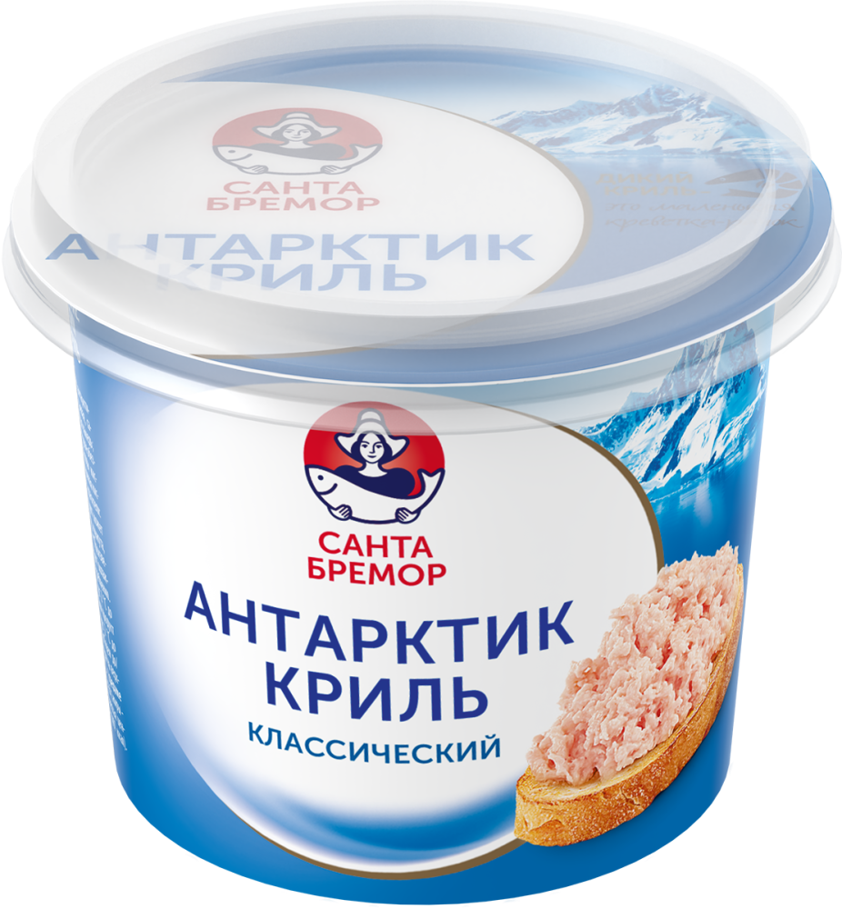 Санта Бремор Паста с антарктическим крилем "Антарктик-Криль классический" 150г | 12шт купить в интернет-магазине Санта&Кэш
