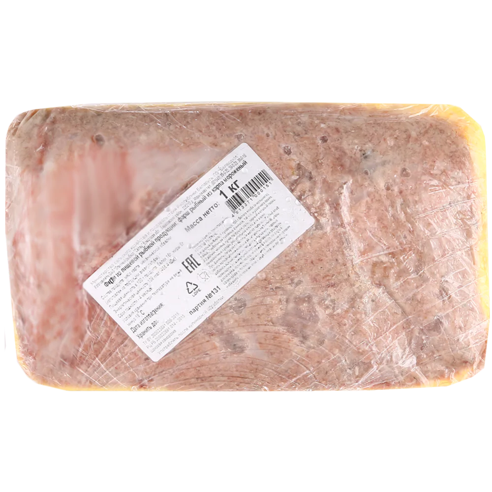  Фарш рыбный из карпа мороженый 1кг | 9шт купить в интернет-магазине Санта&Кэш