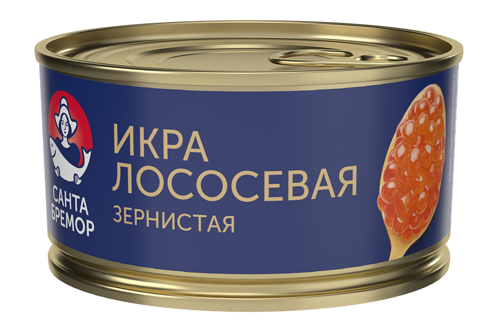 Санта Бремор Икра горбуши 140г купить в интернет-магазине Санта&Кэш