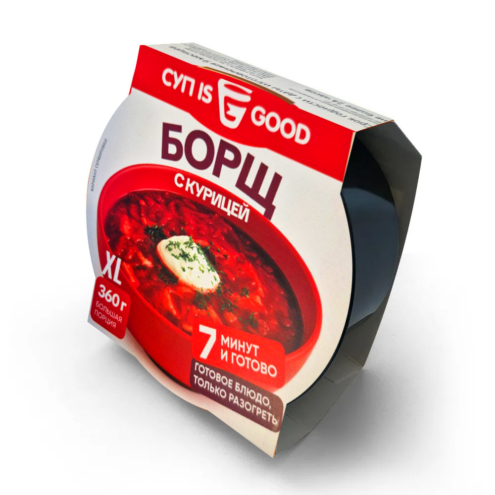  Борщ с курицей 360г | 6шт купить в интернет-магазине Санта&Кэш