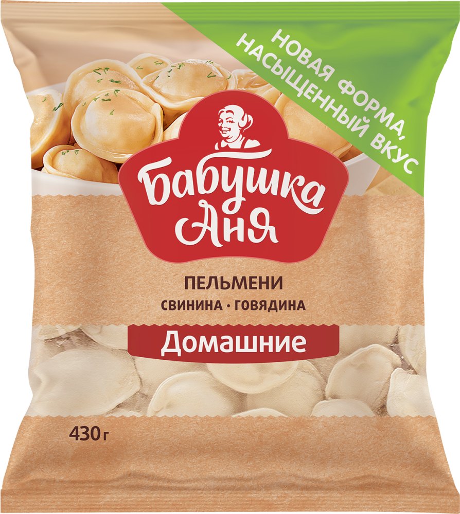Бабушка Аня Пельмени "Бабушка Аня" Домашние 430г | 18шт купить в интернет-магазине Санта&Кэш