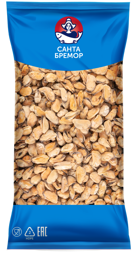  Мясо мидии чилийской варено-мороженое 300-500шт/кг сорт стандарт упак 1кг купить в интернет-магазине Санта&Кэш