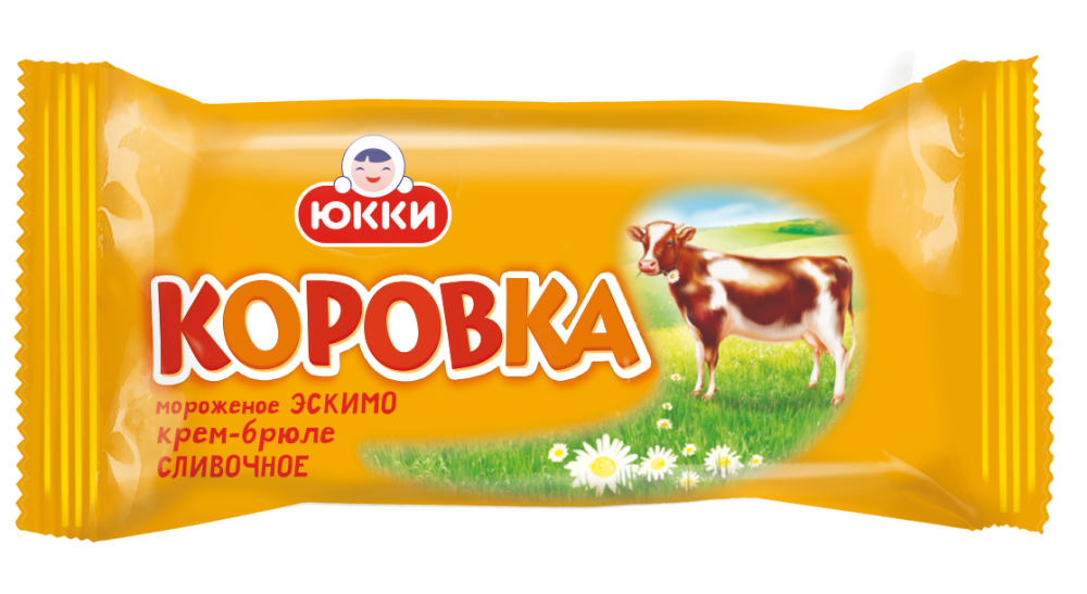 Юкки Коровка эскимо 65г | 52шт купить в интернет-магазине Санта&Кэш