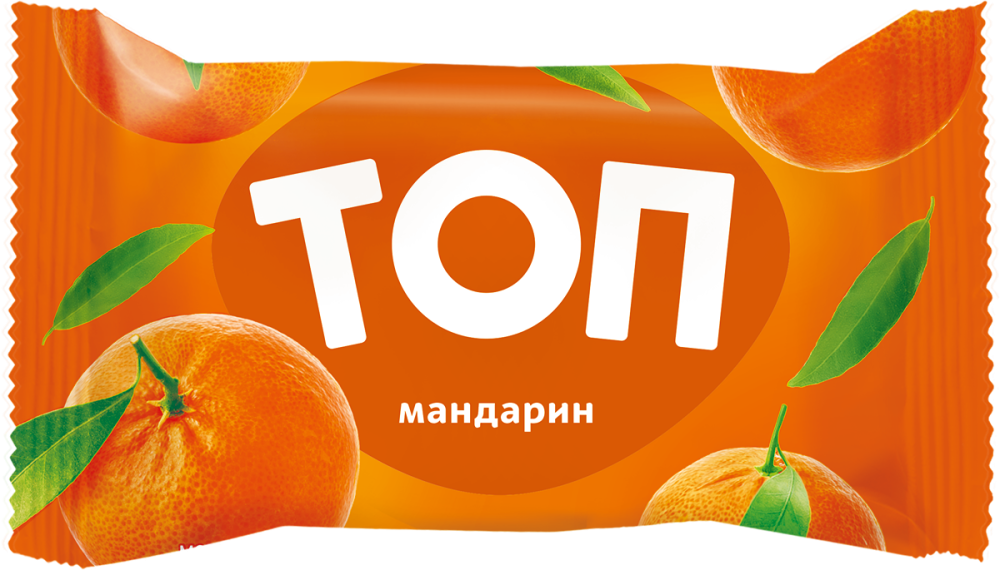 ТОП ТОП мандарин-сливки 70г | 52шт купить в интернет-магазине Санта&Кэш