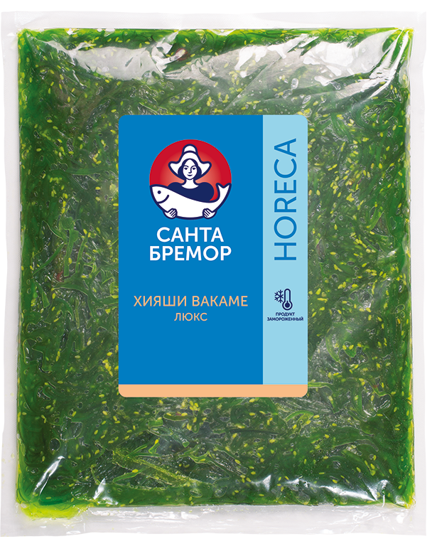 Санта Бремор Салат из морских водорослей "Хияши Вакаме Люкс" 1кг купить в интернет-магазине Санта&Кэш