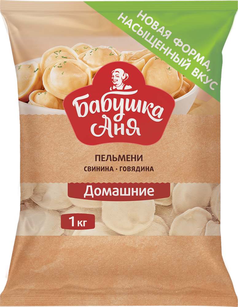 Бабушка Аня Пельмени "Бабушка Аня" Домашние 1кг купить в интернет-магазине Санта&Кэш