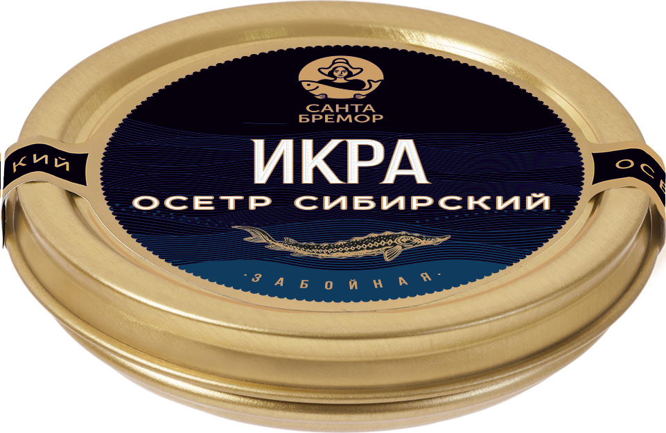 Санта Бремор Икра осетра сибирского 30г купить в интернет-магазине Санта&Кэш