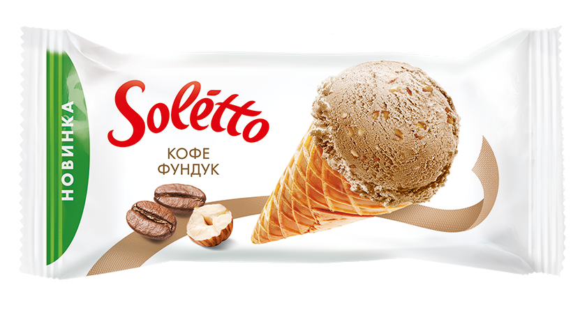 Soletto Soletto кофе фундук 75г | 40шт купить в интернет-магазине Санта&Кэш