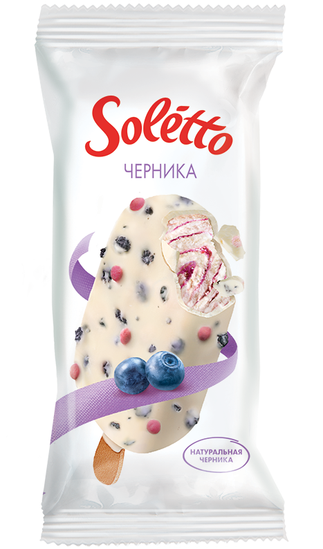 Soletto Soletto Шоколад Черника 75г | 36шт купить в интернет-магазине Санта&Кэш
